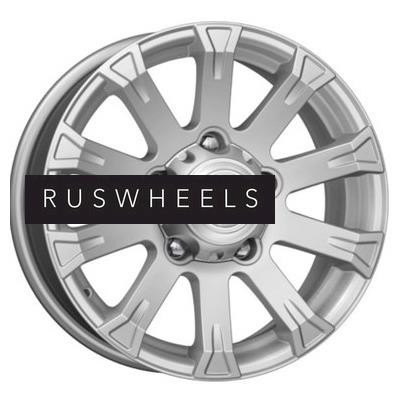 Диски КИК 7x16/5x139,7 ET35 D95,3 Байкал (КС601) Сильвер