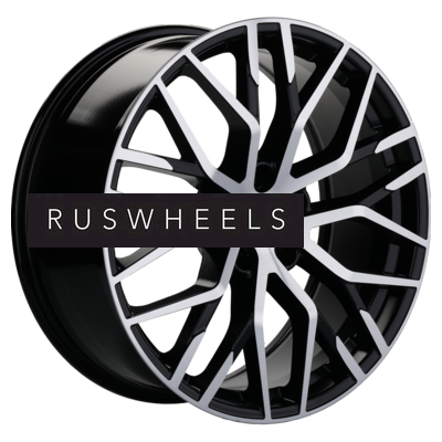 Диски Khomen Wheels 8,5x20/5x112 ET30 D66,5 KHW2005 (Audi/VW) Black-FP