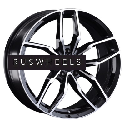 Диски Replay 8x18/5x112 ET25 D66,6 VV285 BKF (конус, C570-01)