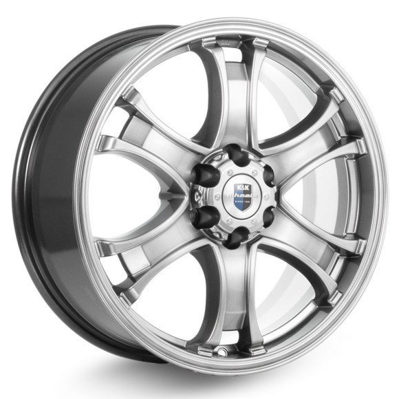 Диски КиК 7.5\R18 6*139.7 ET38 d67.1 Дарк платинум