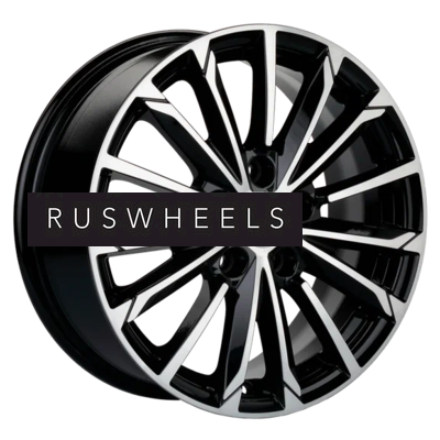 Диски Khomen Wheels 6,5x16/5x114,3 ET47 D67,1 KHW1611 (Kia) Black-FP Диски Khomen Wheels 6,5x16/5x114,3 ET47 D67,1 KHW1611 (Kia) Black-FP