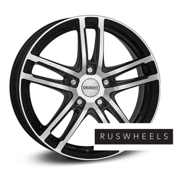 Диски Dezent R17 / 7.5J PCD 5x114.3 ЕТ 38 ЦО 71.6 TZ dark
