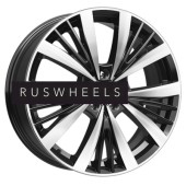 Диски КИК 7,5x19/5x114,3 ET40 D66,1 Марвел (КС881) Алмаз черный SK