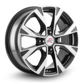 Диски XtrikeRST 6,0\R15 4*100 ET48 d54.1 BK/FP