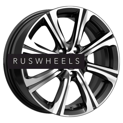 Грузовые диски iFree 6x15/4x100 ET45 D60,1 Апероль (КС862) Блэк Джек