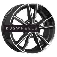 Диски iFree 6,5x16/5x114,3 ET45 D60,1 Икигай (КС865) Блэк Джек