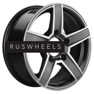 Диски Khomen Wheels 6,5x16/5x139,7 ET35 D98,5 KHW1614 (Niva 4x4 Bronto) Gray-FP