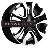 Диски Khomen Wheels 6x15/4x100 ET46 D54,1 KHW1503 (Rio/Solaris) Black-FP Диски Khomen Wheels 6x15/4x100 ET46 D54,1 KHW1503 (Rio/Solaris) Black-FP
