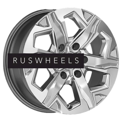 Диски K&K 7,5x17/6x139,7 ET38 D67,1 Тейт (КС1050) Дарк платинум Диски K&K 7,5x17/6x139,7 ET38 D67,1 Тейт (КС1050) Дарк платинум