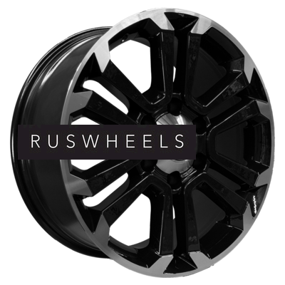 Диски Khomen Wheels 7,5x18/6x139,7 ET20 D106,1 KHW1817 (Lexus GX) Black-FP