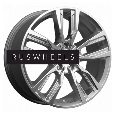 Диски КИК 8x18/5x114,3 ET35 D67,1 Борэй (КС901) Дарк платинум