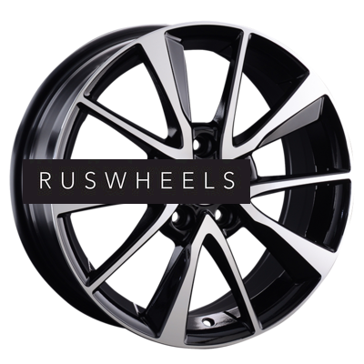 Диски Replay 8x18/5x114,3 ET50 D60,1 TY270 BKF (конус, C570)