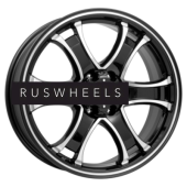 Диски КИК 7,5x18/6x114,3 ET38 D67,1 Балеар (КС727) Алмаз черный Диски КИК 7,5x18/6x114,3 ET38 D67,1 Балеар (КС727) Алмаз черный