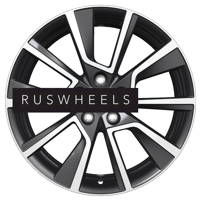 Диски Khomen Wheels 7x18/5x114,3 ET45 D60,1 KHW1802 (Changan/Geely/Lexus/Suzuki/Toyota) Black-FP