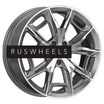 Диски СКАД 7,5x19/5x108 ET33 D67,1 Паркер (КЛ382) Алмаз графит