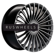 Диски Khomen Wheels 9,5x20/5x112 ET38 D66,6 KHW2008 (Mercedes Rear) Gray-FP Диски Khomen Wheels 9,5x20/5x112 ET38 D66,6 KHW2008 (Mercedes Rear) Gray-FP