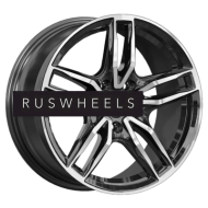 Диски КИК 8x17/5x120 ET43 D72,6 Бартон (КС1110) Алмаз черный