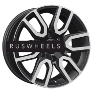 Диски Khomen Wheels 8x17/6x139,7 ET45 D93,1 KHW1723 (Mazda BT50) Black-FP