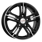 Диски КиК 6.5\R16 5*114.3 ET45 d60.1 Алмаз черный