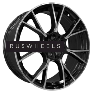 Диски PDW 8,5x20/5x112 ET25 D66,6 5407 Gloss Black Machine Face (PDW)
