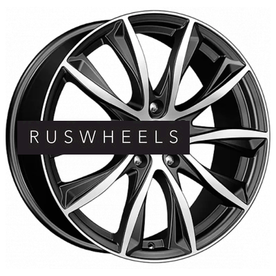 Диски iFree 7,5x18/5x110 ET37 D65,1 Каzантип (КС684М) Блэк Джек