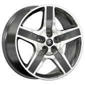 Диски СКАД Premium 8.5\R20 5*120 ET41.5 d66.1 Diamond Black Gris