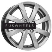 Диски КИК 6x15/4x100 ET45 D67,1 Джемини (КС617) Дарк платинум