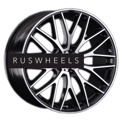 Диски Replay 8x18/5x120 ET43 D72,6 B210 BKF (конус, C570)