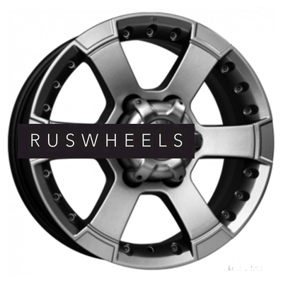 Диски КИК 7x16/6x139,7 ET38 D100,1 M56 (КС593) Дарк платинум Диски КИК 7x16/6x139,7 ET38 D100,1 M56 (КС593) Дарк платинум