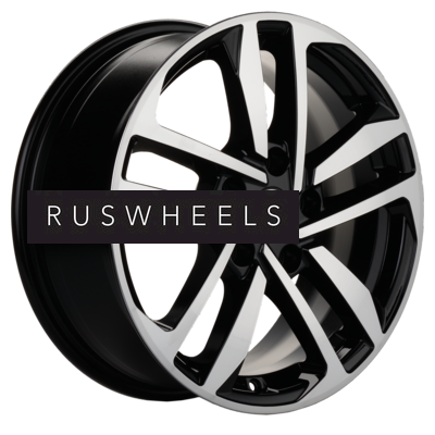 Диски Khomen Wheels 6,5x16/5x112 ET50 D57,1 KHW1612 (Octavia A5/Golf/Jetta) Black-FP Диски Khomen Wheels 6,5x16/5x112 ET50 D57,1 KHW1612 (Octavia A5/Golf/Jetta) Black-FP