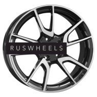 Диски Replay 8x18/5x114,3 ET40 D64,1 LX187(HV) BKF (конус, C570)