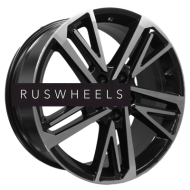 Диски Khomen Wheels 8x18/5x114,3 ET45 D67,1 KHW1815 (Mazda CX-9) Black-FP Диски Khomen Wheels 8x18/5x114,3 ET45 D67,1 KHW1815 (Mazda CX-9) Black-FP