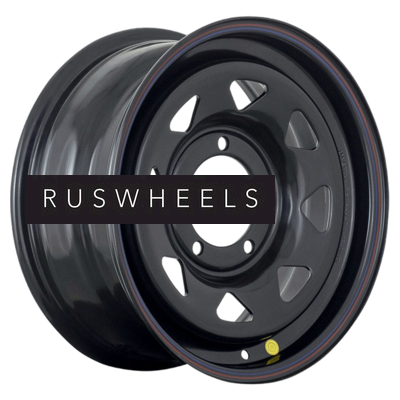 Диски Off-Road Wheels 7x16/5x139,7 ET-19 D110 УАЗ (треуг. мелкий) Черный