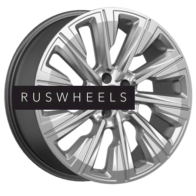 Диски КИК 7,5x19/5x108 ET33 D67,1 Галего (КС1039) Дарк платинум