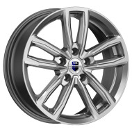 Диски КиК 6.5\R17 5*108 ET33 d60.1 Дарк платинум