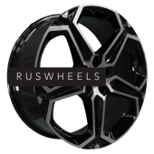 Диски Khomen Wheels 7,5x19/5x114,3 ET45 D67,1 KHW1909 (Mazda CX-5/CX-8 / Hyundai ix35) Black-FP