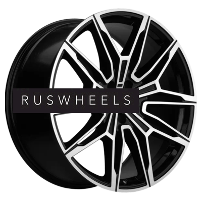 Диски Khomen Wheels 11x21/5x112 ET43 D66,6 KHW2105 (X5/X6/X7 осн.) Black-FP