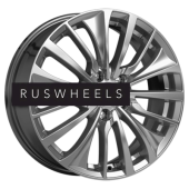 Диски КИК 6,5x17/5x114,3 ET50 D66,1 Flanker (КС1097) Дарк платинум