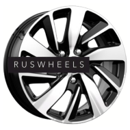 Диски КИК 6,5x16/5x114,3 ET46 D67,1 КС741 Алмаз черный