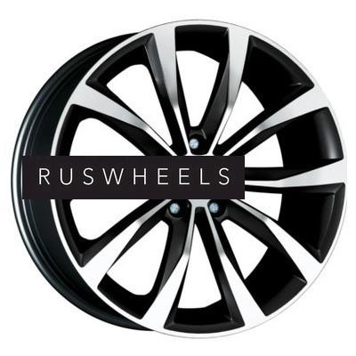 Диски MAK 7x17/5x110 ET41 D65,1 Wolf Black mirror