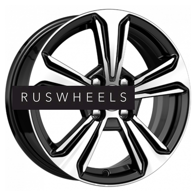 Диски КИК 6x15/4x100 ET48 D54,1 КС777 Алмаз черный