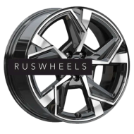 Диски КИК 7,5x18/5x114,3 ET38 D67,1 Кайан (КС1012) Алмаз черный