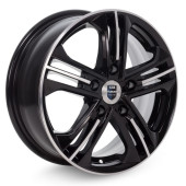 Диски КиК 6,0\R15 5*114.3 ET44 d67.1 Алмаз черный