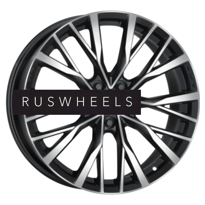 Диски MAK 8,5x20/5x108 ET42 D63,4 Kent Black mirror