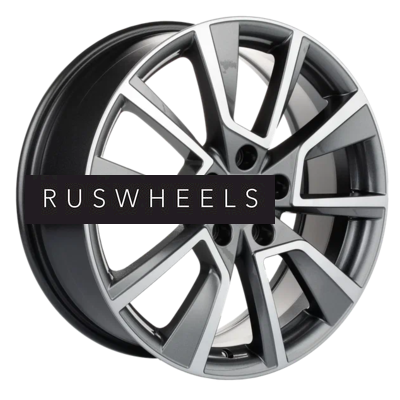 Диски Khomen Wheels 7x18/5x108 ET33 D60,1 KHW1802 (OMODA C5) Gray-FP Диски Khomen Wheels 7x18/5x108 ET33 D60,1 KHW1802 (OMODA C5) Gray-FP