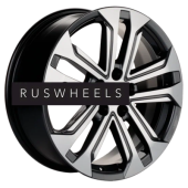 Диски Khomen Wheels 7x18/5x114,3 ET35 D60,1 KHW1803 (Changan/Geely/Lexus/Suzuki/Toyota) Gray-FP