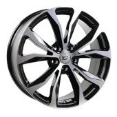 Диски X'trikeRST  Highlander  R009  7,5\R19 5*114,3 ET30  d60,1  BK/FP  [40332]  Fb max 850 kg
