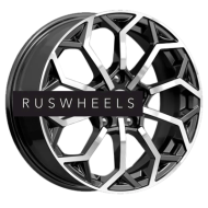 Диски iFree 6,5x16/5x100 ET38 D67,1 Спейс-Нидл (КС1000) Блэк Джек