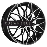 Диски Khomen Wheels 7x18/5x114,3 ET53 D54,1 KHW1813 (Geely Coolray) Black-FP