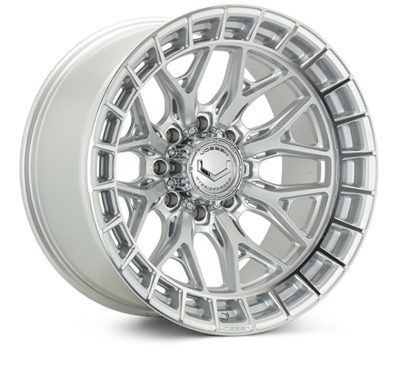 Диски Vossen HFX-1 24x12, Цвет: Silver Polished (8 болтов)